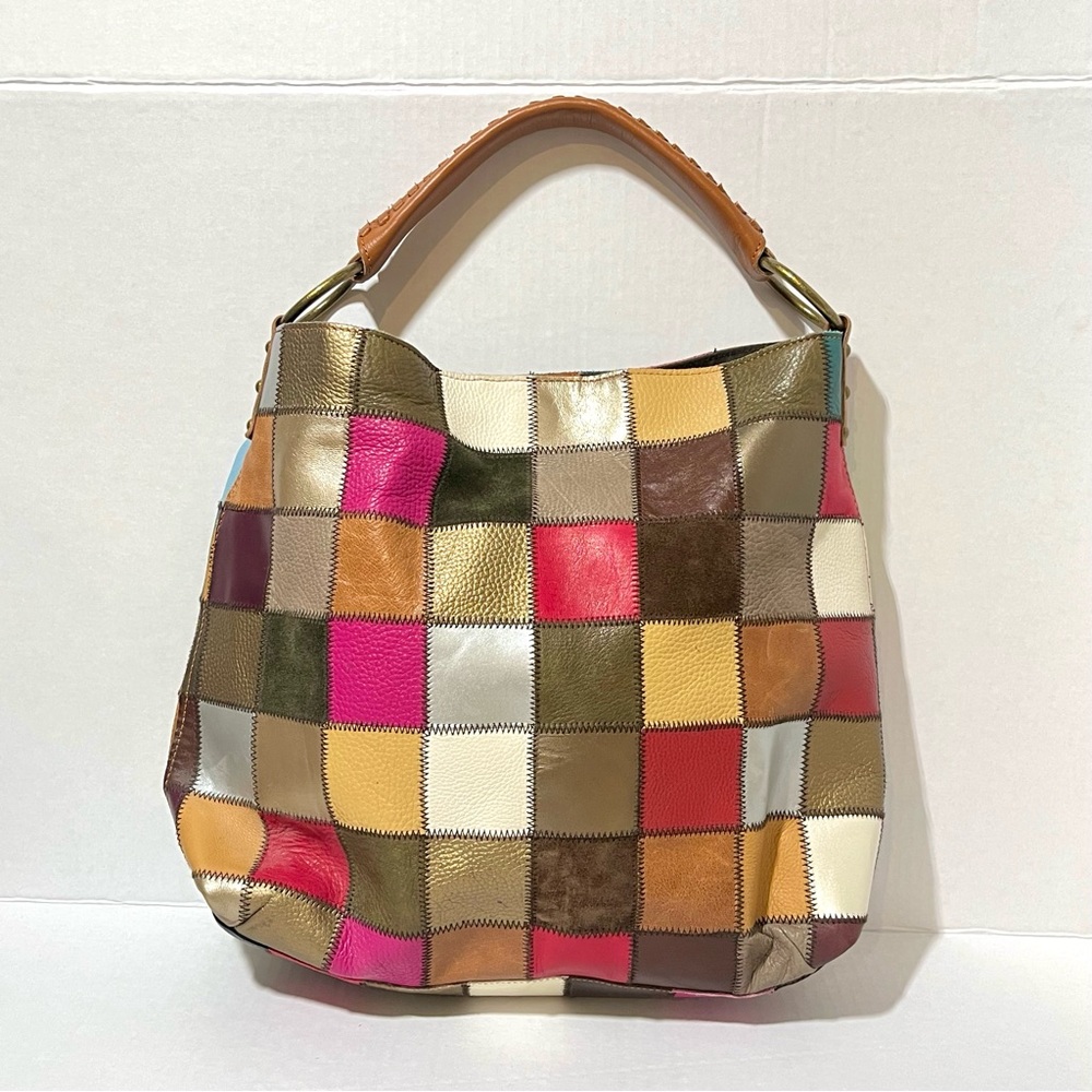 Stella & Max Patchwork Hobo Bag - image 1